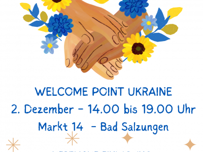 Weihnachtsfeier unseres Welcome-Point-Ukraine